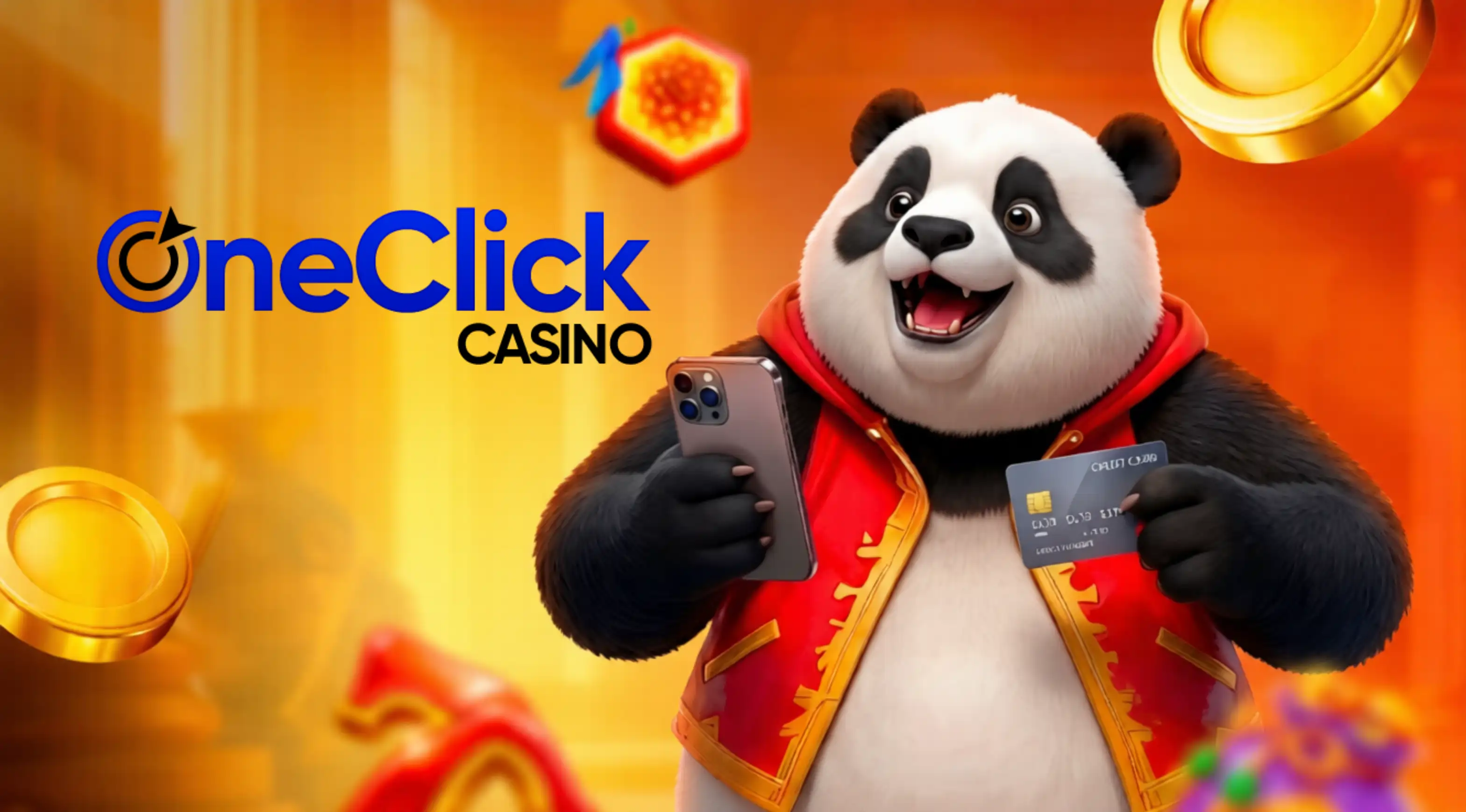 OneClick Casino App Screenshot